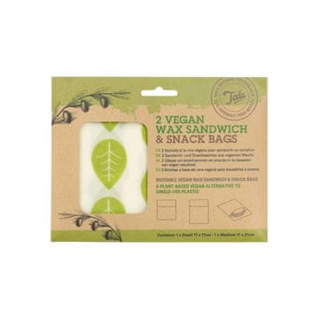 Tala Vrečke za voskanje - veganske S in M - 2 kosa / Tala
