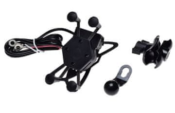 shumee Držalo za telefon z USB nosilcem za ogledalo ATV UTV