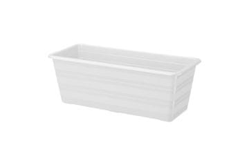 Galicja Draco balkonski cvetlični lonec 40 cm bela verdenija