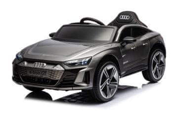 shumee Audi e-tron avtomobil na baterije, srebrno siv sijaj