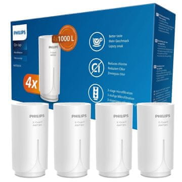 Philips Philips AWP305P4/10 filtrirni vložki za pipo, 4 kosi