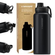 shumee Wessper termo steklenica WES266-BK-1000 črna 1000 ml