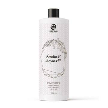shumee Ureshii maska s keratinom in arganovim oljem 1000 ml