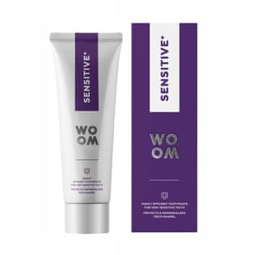 Woom Zobna pasta Woom Sensitive+ za občutljive zobe 75 ml