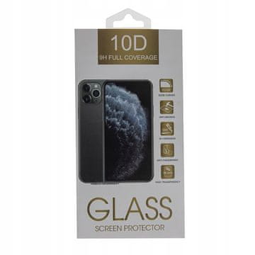 shumee 10D kaljeno steklo za Samsung Galaxy A06s črn okvir