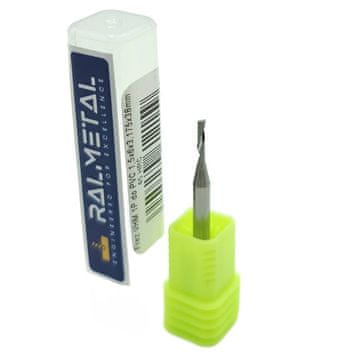 shumee 1-žlebni VHM PVC rezalnik lesa 1,5 x 6 x 3,175 x 38
