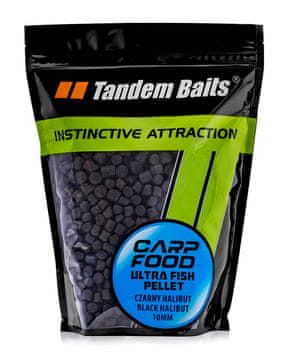 Carp Food Ultra Fish Pellet črni halibut 10mm / 1kg