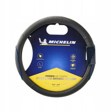 MICHELIN Michelin zaščita za volan črno/modro M 36,8-39,4 cm