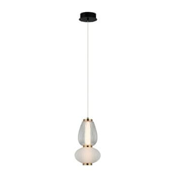 Italux LED viseča svetilka 8W gastel PND-74937-2-BK Italux