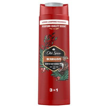 Old Spice Gel za prhanje in šampon Old Spice Bearglove 400 ml