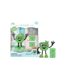 shumee Pippa Water Glow senzorična kocka, zelena, Glo Pals