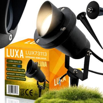 shumee Vrtna svetilka za LED GU10 vrt s 50 cm kablom IP65