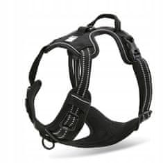 Truelove Črn oprsnik za majhne pse Truelove Strong Pups S