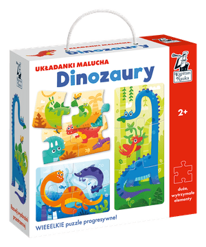 shumee Captain Science. Uganke za malčke XL. Dinozavri 2+