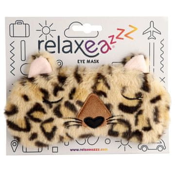 Puckator PKEPP35 Plišasta maska za oči z leopardjim vzorcem
