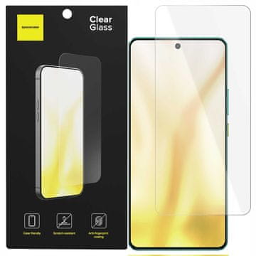 shumee Spacecase stekleno prozorno 2.5D za Realme GT 7/7T