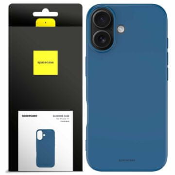 shumee Silikonski ovitek Spacecase 3.0 za iPhone 17 moder