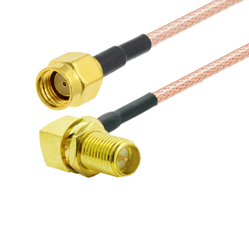 shumee Pigtail SMA-RP vtičnica / SMA-RP vtič RG316 1m V1