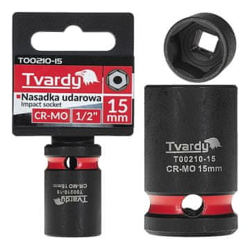 Tvardy Udarni nastavek 1/2" 6-kraki 15 mm CR-MO (10/200)