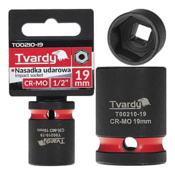 Tvardy Udarni nastavek 1/2" 6-kraki 19 mm CR-MO (10/120)