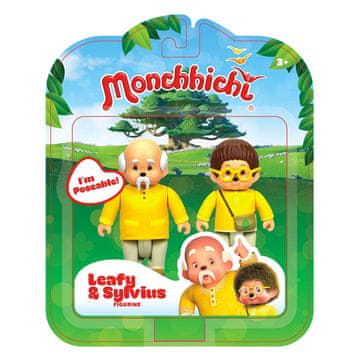 Monchhichi Figure Monchhichi Feuillu in Sylvus, 2 kosa, 8 cm