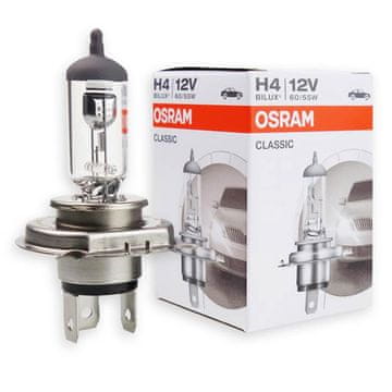 shumee Žarnica H4 Osram Classic 12V 60/55W 64193CLC P43t