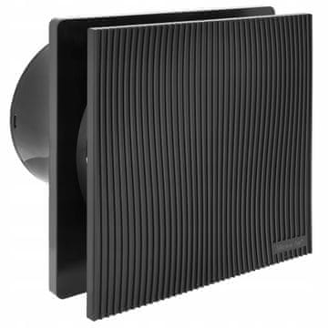 shumee Ventilator za kopalnico Ventis Linea 150 Črna S