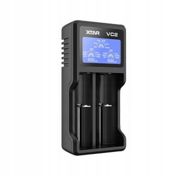 shumee Xtar VC2 2-kanalni polnilnik za polnilne baterije