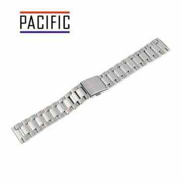 Pacific Pacifiška zapestnica 18 MM PVD srebro GR1 model 1