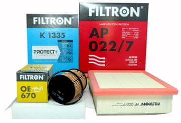 shumee 3 x Filter za Fiat 500X Jeep Compass Renegade 1.4