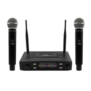 MusicMate Brezžični mikrofon MusicMate MM-500 VocalPro Duo