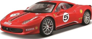 BBurago Ferrari 458 Challenge #5 rdeč model Bburago 26302