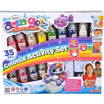 shumee Aqua Gelz - ustvarjalni gel - XXL komplet, Simba