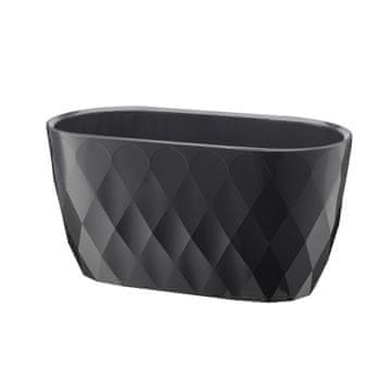 Galicja Karo ovalni ovitek 47 cm 29382 antracit verdenia