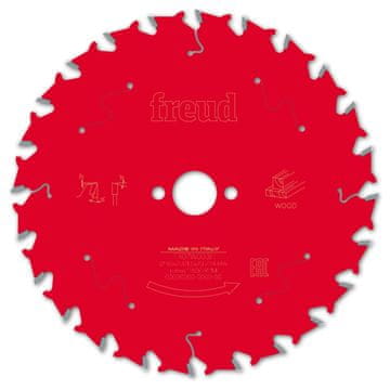 shumee vzdolžni rezalni disk za les 165x20 mm Z24 Freud