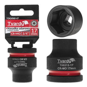 Tvardy Udarni nastavek 3/4" 6-kraki 17 mm CR-MO (6/48)