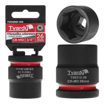 Tvardy Udarni nastavek 3/4" 6-kraki 26 mm CR-MO (6/48)