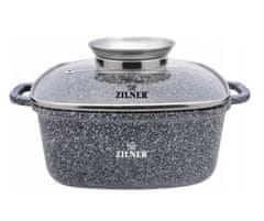 shumee Kvadratna pekač 3,5 l 22 cm zilner siva ZL-7058