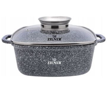 ZILNER Kvadratna pekač 5,5 l 26 cm zilner siva ZL-7059