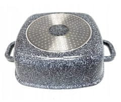 shumee Kvadratna pekač 3,5 l 22 cm zilner siva ZL-7058
