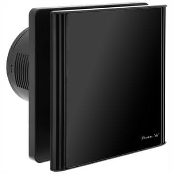 shumee Ventis edge 100 črni kopalniški ventilator H+T