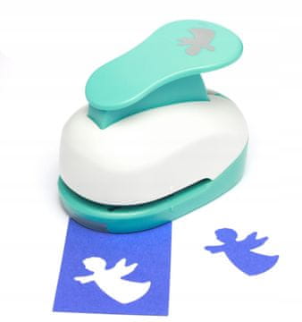 shumee Dekorativni luknjač za papir 3,8 cm 38 mm Angel