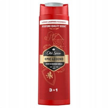Old Spice Gel za prhanje in šampon Old Epic Legend 400 ml