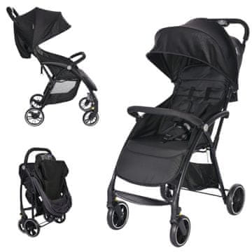 Lorelli Lorelli Fresh - voziček do 22 kg | Black Jasper