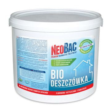 shumee NeoBac Bio Rainwater za čiščenje deževnice 5 kg
