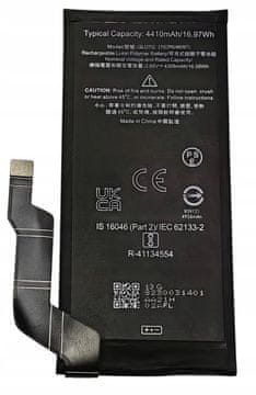 shumee Nova baterija GLU7G za Google Pixel 6A 4410mAh