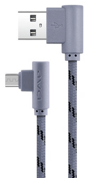 shumee Awei CL-90 mikro USB polnilni kabel siv prenos