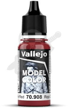 Vallejo Vall-70908 Barva modela 17 ml karminasto rdeča