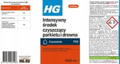 HG HG Profesionalno čistilo za lakiran parket 1 l