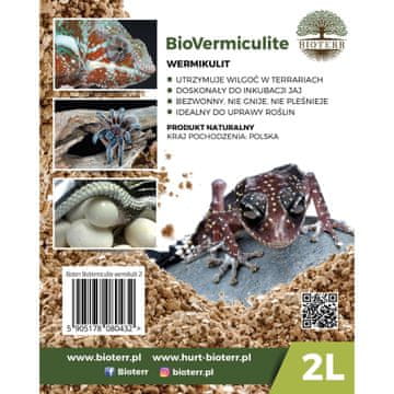 shumee Bioterr BioVermikulit vermikulit 2l za terarij